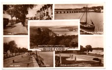 `BIDEFORD` - Multiview - Postally Unused - Valentine & Sons Ltd Postcard.