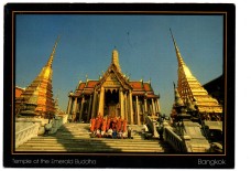 `Temple of the Emerald Temple - Bangkok` - Thailand - Postally Used - Postmark with Slogan