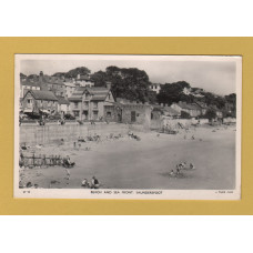 `Beach And Seafront, Saundersfoot` - Postally Used - Saundersfoot 4th September 195? Pembrokeshire Postmark - Raphael Tuck & Sons Ltd Postcard.