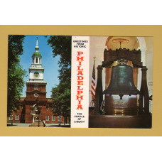 `Greetings From Historic Philadelphia, The Cradle Of Liberty` - Postally Unused - Art Color Card Postcard