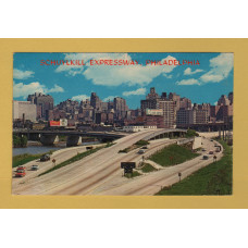 `Schuylkill Expressway, Philadelphia` - Postally Unused - Wyco Products Postcard
