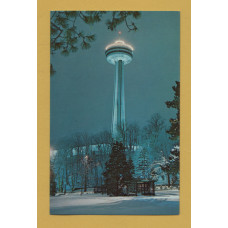 `Niagara International Centre Skylon` - Postally Unused - Plastichrome Postcard