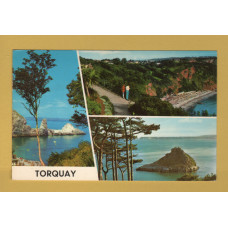`Torquay` Multiview - Postally Used - South Devon 15th May 1971Postmark with Slogan - PLC2070 Postcard