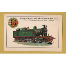`London, Tilbury And Southend Railway. 1907-9 - Thomas Whitelegg`s 4-4-2 Express Tank Engine `Thundersley`` - Postally Unused - Photo Precision Postcard