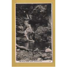 `The Falls, Fairy Glen. Dwygyfylchi` - Postally Used - Llandudno 25th September 1947 Caernarvonshire - G.Leonard Postcard