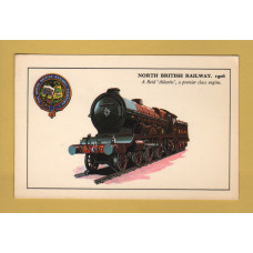 `North British Railway.1906 - A Reid `Atlantic`, A Premier Class Engine` - Postally Unused - Photo Precision Ltd. Postcard