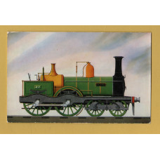 `Stephenson`s Locomotive "Echo" London Chatham & Dover Railway 1863` - Postally Unused - J.Salmon Ltd Postcard