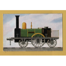 `Stephenson`s Locomotive "Victory" Sheffield & Rotherham Railway 1834` - Postally Unused - J.Salmon Ltd. Postcard