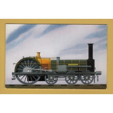 `Cramton`s Locomotive "Liverpool" London & North Western Railway 1848` - Postally Unused - J.Salmon Ltd. Postcard