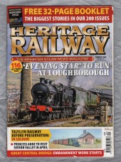 Heritage Railway - No.200 - Mar 12 - Apr 8 2015 - ``Evening Star` To Run At Loughborough` - Published by Mortons Media Group Ltd