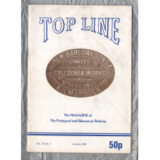 TOP LINE - Vol.10 No.3 - Autumn 1989 - `John Roden` - Magazine of the Pontypool and Blaenavon Railway