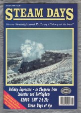 Steam Days - No.77 - January 1996 - `Southern Steam off the Beaten Track` - Redgauntlet Publication