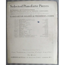`Selected Pianoforte Pieces No.15 - Minuet in D` by William Faulkes - Selected,Fingered and Annotated by G.Augustus Holmes and Frederick J.Karn