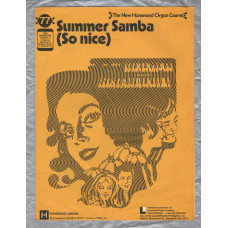 `Summer Samba (So Nice)` - New Hammond Organ Course - No.77 - Copyright 1966 - Published by Learning Unlimited