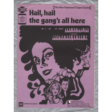 `Hail,Hail The Gang`s All Here` - New Hammond Organ Course - No.38 - Copyright 1971 - Published by Learning Unlimited