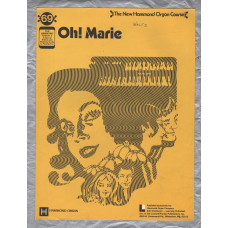 `Oh! Marie` - New Hammond Organ Course - No.69 - Copyright 1971 - Published by Learning Unlimited