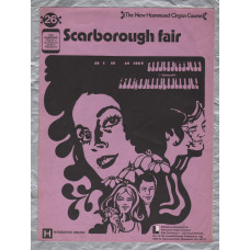 `Scarborough Fair` - New Hammond Organ Course - No.26 - 1971 - Published by Learning Unlimited