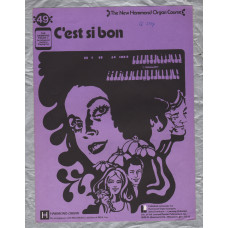 `C`est si bon` - New Hammond Organ Course - No.49 - Copyright 1949 - Published by Learning Unlimited