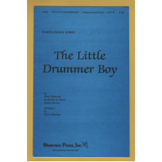 `The Little Drummer Boy` by Simeone, Katherine K.Davis, Henry Onorati - c1959 - Arranged by Harry Simeone - Shawnee Press,Inc.