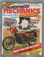 Motorcycle Mechanics - April 15th-28th 1981 - `Sheene: `I want to restore our pride`` - Published by Emap Metro
