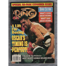The Ring - Vol.75 No.10 - October 1996 - `Oscar`s Timing Is Perfect` - The Ring Magazine Inc.