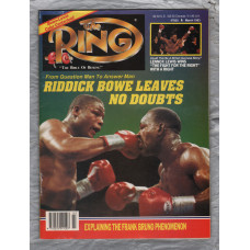 The Ring - Vol.72 No.3 - March 1993 - `Riddick Bowe Leaves No Doubts` - The Ring Magazine Inc.