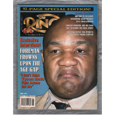 The Ring - Vol.74 No.6 - June 1995 - `Foreman Frowns Upon The Age Gap` - The Ring Magazine Inc.