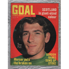 GOAL - Issue No.51 - July 26th 1969 - `Gordon Banks Sums Up Stoke` - Published by Longacre Press (IPC)