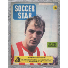 Soccer Star - Vol.17 No.14 - December 20th 1968 - `Focus on Celtic` - Published by Echo Publications