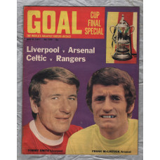 GOAL - Issue No.144 - May 8th 1971 - `Cup Final Special` - Published by Longacre Press (IPC)