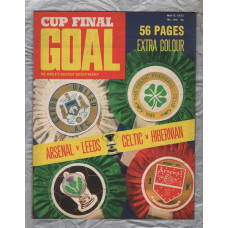 GOAL - Issue No.193 - May 6th 1972 - `Arsenal v Leeds...Celtic v Hibernian` - Published by Longacre Press (IPC)