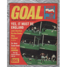 GOAL - Issue No.267 - October 13th 1973 - `World Cup Special` - Published by Longacre Press (IPC)
