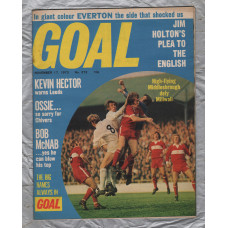 GOAL - Issue No.272 - November 17th 1973 - `Ossie...So Sorry For Chivers` - Published by Longacre Press (IPC)