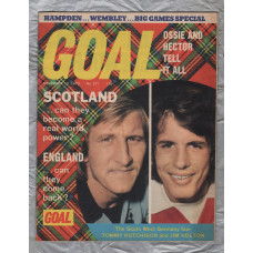 GOAL - Issue No.271 - November 10th 1973 - `Ossie and Hector Tell All` - Published by Longacre Press (IPC)