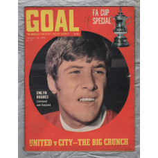 GOAL - Issue No.77 - January 24th 1970 - `United v City-The Big Crunch` - Published by Longacre Press (IPC)