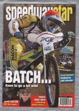 Speedwaystar - Vol.60 No.42 - December 31 2011 - `BATCH...Keen To Go A Bit Wild` - Published by Pinegen Ltd