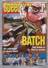 Speedwaystar - Vol.61 No.2 - March 24 2012 - `BATCH: Top Robin Is One To Watch` - Published by Pinegen Ltd