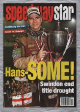 Speedwaystar - Vol.61 No.33 - October 27 2012 - `Hans-SOME!` - Published by Pinegen Ltd