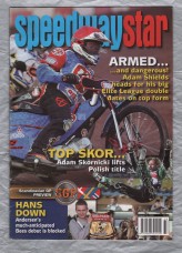 Speedwaystar - Vol.57 No.22 - August 16 2008 - `Top Skor!..Adam Skornicki Lifts Polish Title` - Published by Pinegen Ltd