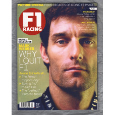 F1 Racing - No.212 - October 2013 - `Mark Webber: Why I Quit F1` - A Haymarket Publication