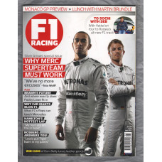 F1 Racing - No.208 - June 2013 - `Why Merc Superteam Must Work` - A Haymarket Publication