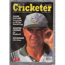The Cricketer International - Vol.77 No.3 - March 1996 - `Mark Taylor: No Longer Boycotted` - Published by Sporting Magazines & Publishers Ltd