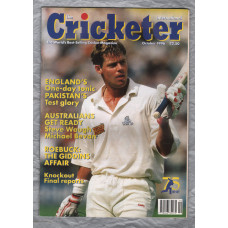 The Cricketer International - Vol.77 No.10 - October 1996 - `Steve Waugh: Australia`s Rock` - Published by Sporting Magazines & Publishers Ltd