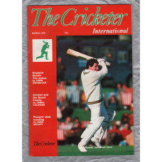 The Cricketer International - Vol.61 No.3 - March 1979 - `Gallery: Roger Tolchard` - Published by The Cricketer