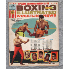 `Boxing Illustrated Wrestling News` - June 1965 - Vol.7 No.6 - U.K Edition - `Special Championship Issue` - Champion Sports Publication         