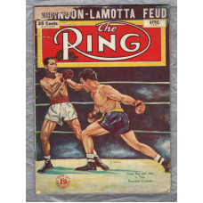 `The Ring` - April 1951 - Vol.30 No.3 - U.K Edition - `Sugar Ray and Jake: In Their Perennial Vendetta` - Published by Hermitage Publications Ltd     