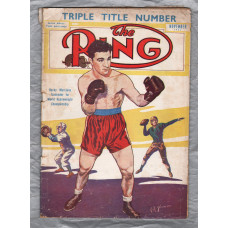 `The Ring` - November 1951 - Vol.30 No.10 - U.K Edition - `Rocky Marciano` - Published by The Ring, Inc.      