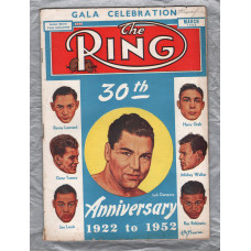 `The Ring` - March 1952 - Vol.31 No.2 - U.K Edition - `30th Anniversary  1922 to 1952` - Published by The Ring, Inc.      