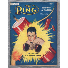 `The Ring` - August 1953 - Vol.32 No.7 - U.K Edition - `Carl `Bobo` Olson U.S Middleweight Contender` - Published by The Ring, Inc.    