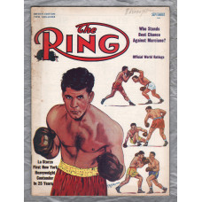 `The Ring` - September 1953 - Vol.32 No.8 - U.K Edition - `Who Stands Best Chance Against Marciano` - Published by The Ring, Inc.    